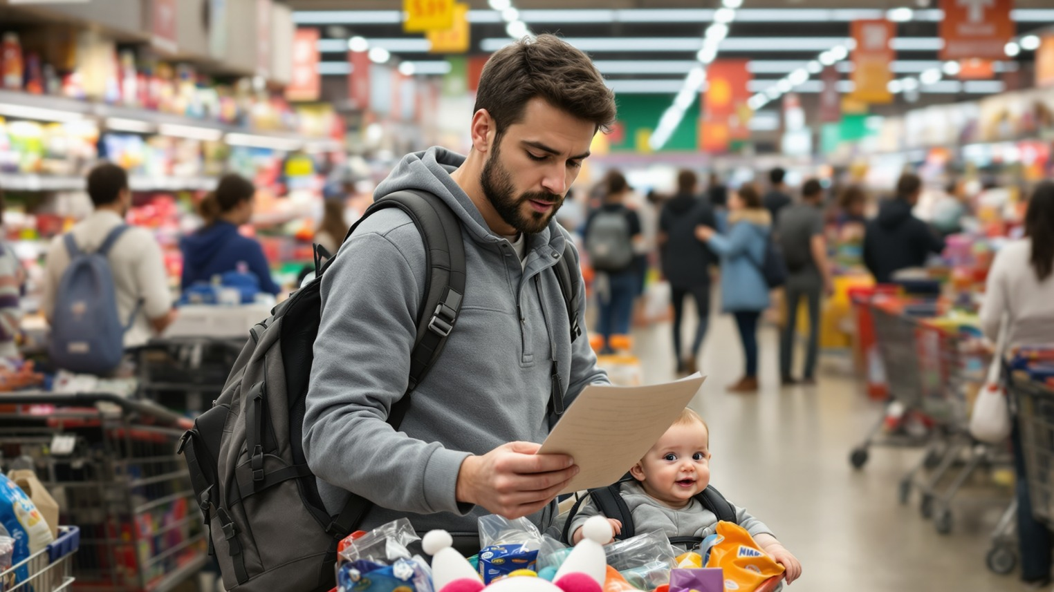 Nakupovanie s dieťaťom – Vaša dobrodružná misia