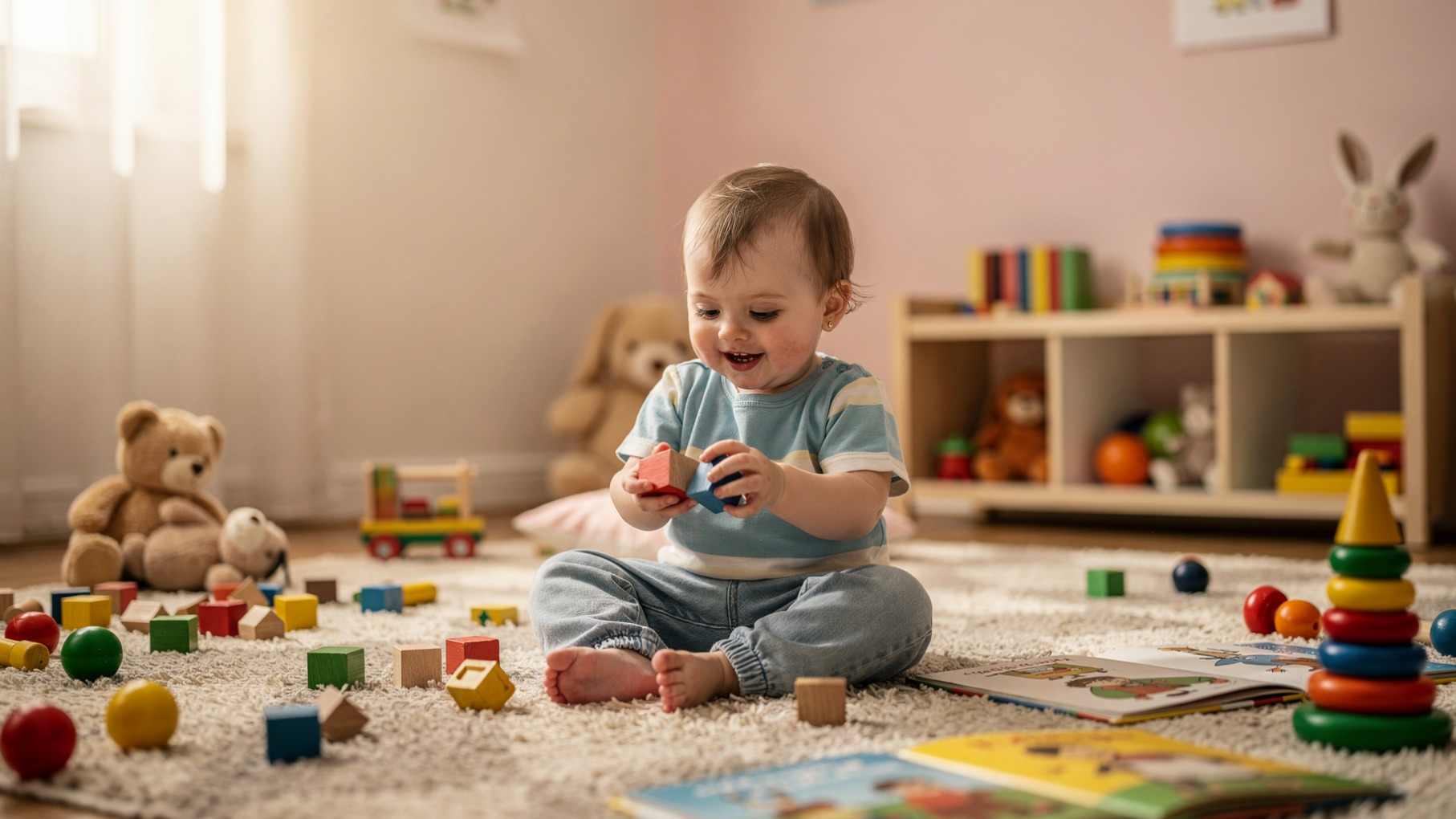 Ako vyberať hračky podľa veku dieťaťa (0–3 roky)