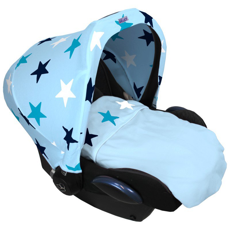 Produkt - Deka Blanket Baby Blue / Blue Stars