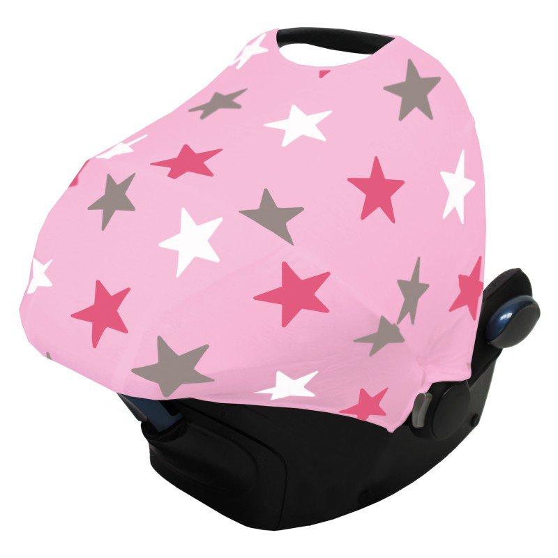 Produkt - Strieška Hoody Baby Pink / Pink Stars