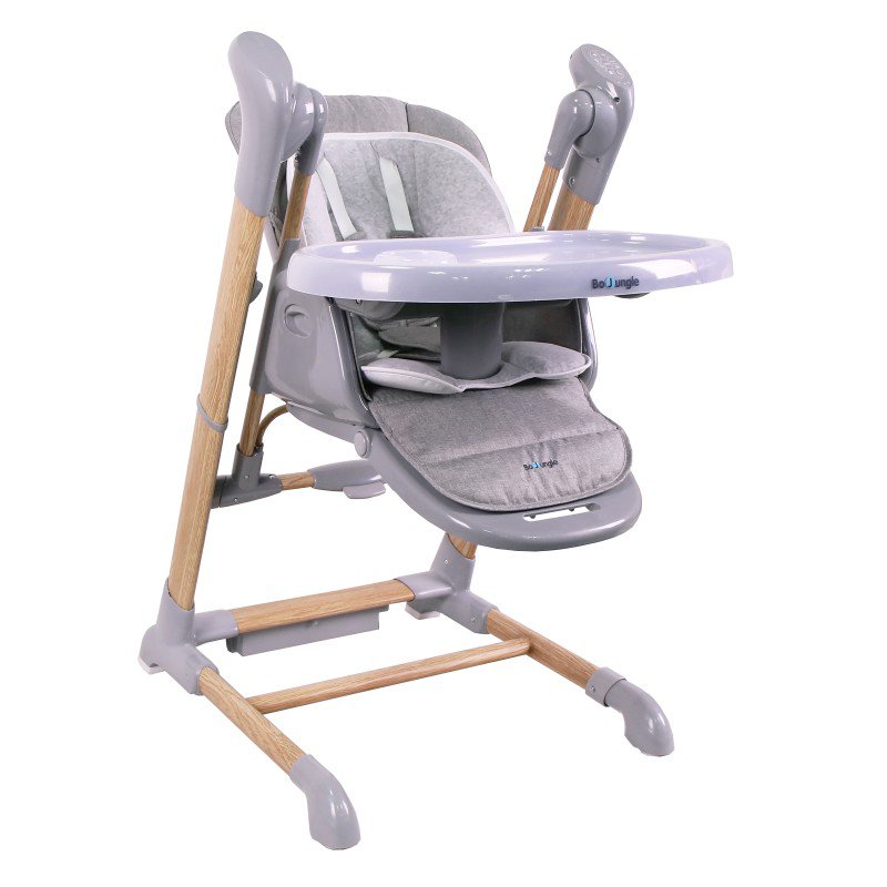 Produkt - Jedálenská stolička B-SWINGING CHAIR Wood Grey