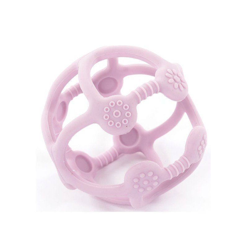 Produkt - Silikónové hryzátko B-BALL Pastel Pink