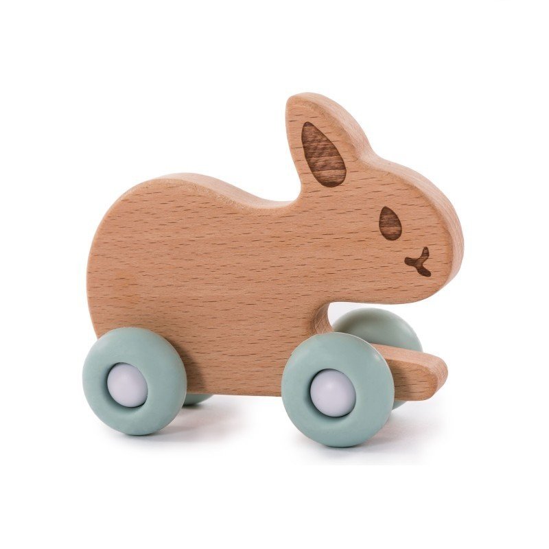 Produkt - Drevená hračka B-WOODY Rabbit Pastel Blue