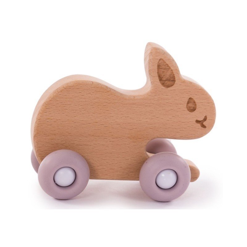 Produkt - Drevená hračka B-WOODY Rabbit Pastel Pink