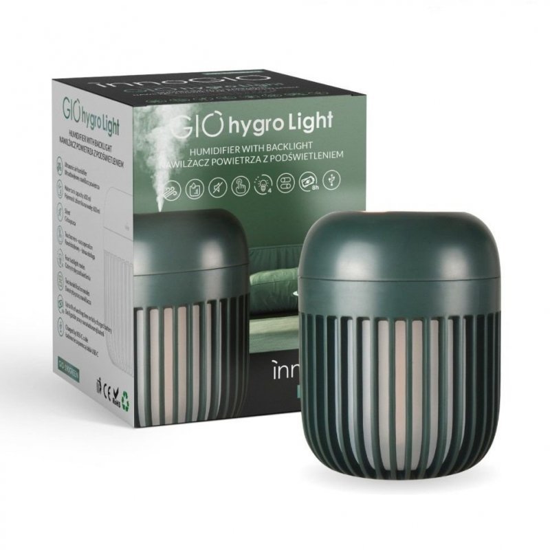 Produkt - Zvlhčovač GIOhygro s podsvietením Green