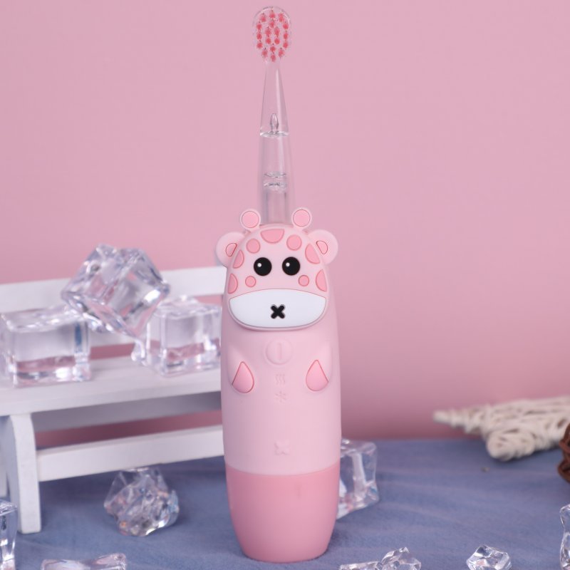 Produkt - Elektronická sonická zubná kefka GIOGiraffe Pink