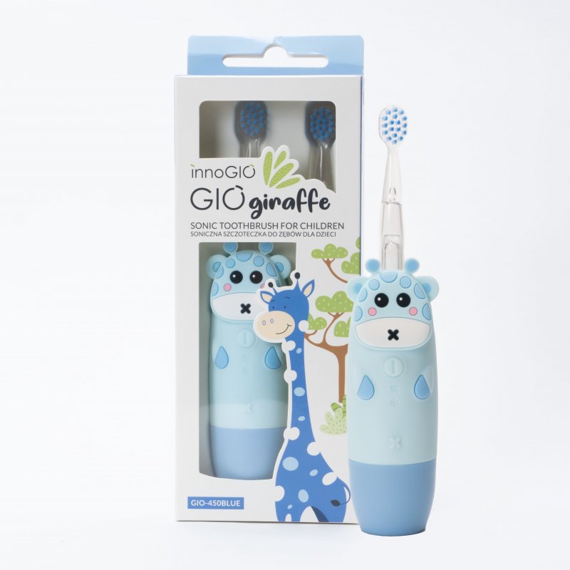 Produkt - Elektronická sonická zubná kefka GIOGiraffe Blue