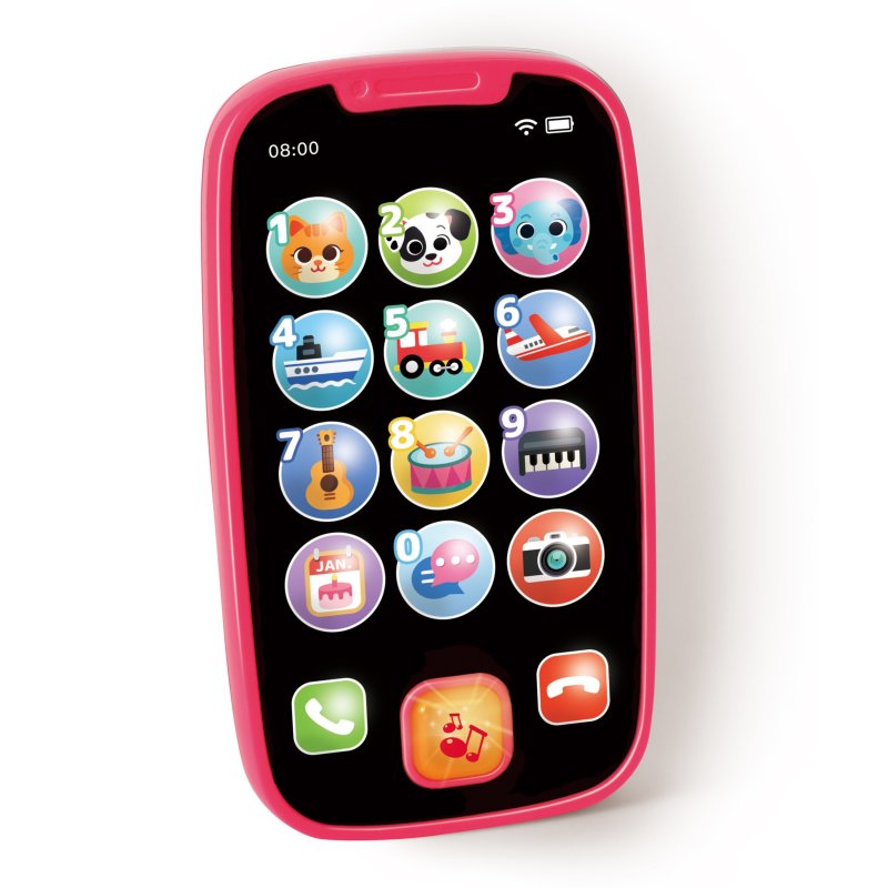 Produkt - Mobilný telefón B-My First Smart Phone Red