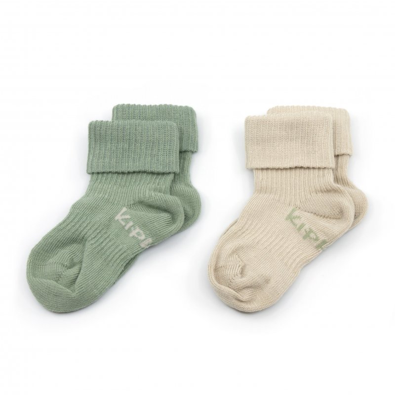 Produkt - Detské ponožky Stay-on-Socks 6-12m 2páry Calming Green