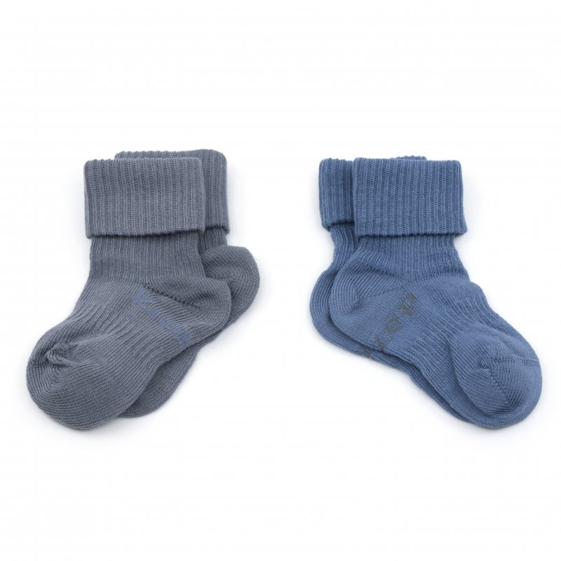 Produkt - Detské ponožky Stay-on-Socks 12-18m 2páry Denim Blue