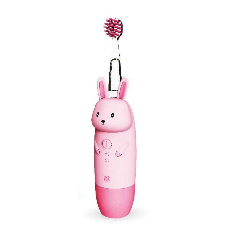 Produkt - Elektronická sonická zubná kefka GIORabbit Pink