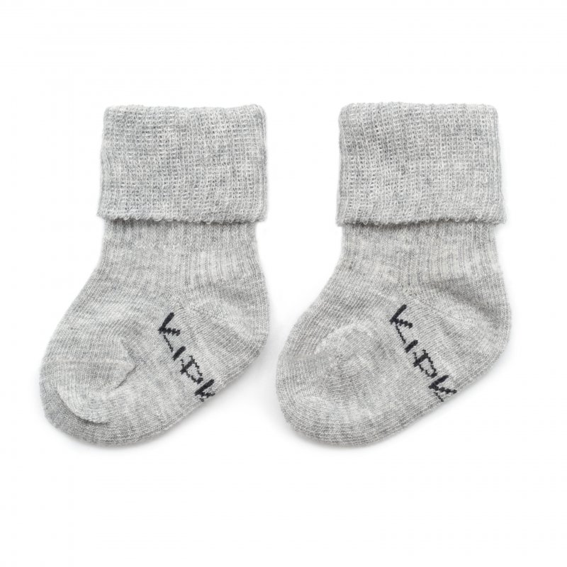 Produkt - Detské ponožky Stay-on-Socks NEWBORN 1pár Grey