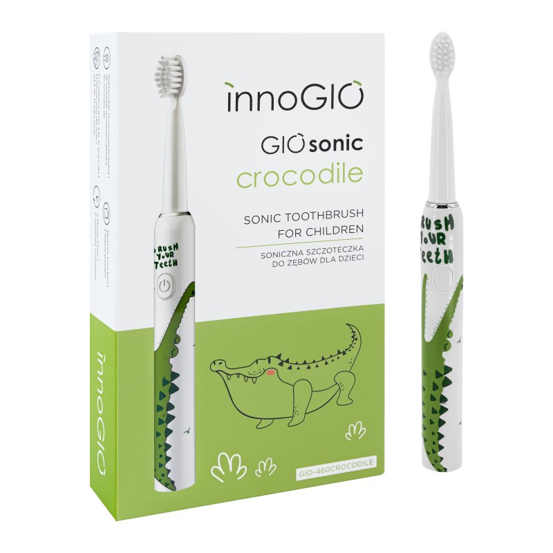 Produkt - Elektronická sonická zubná kefka GIOSonic Crocodile