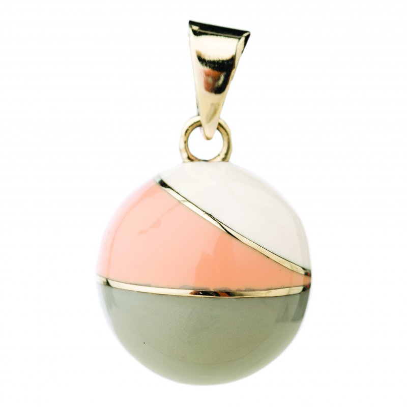 Produkt - Tehotenská rolnička ESSENTIALS White grey rose vintage