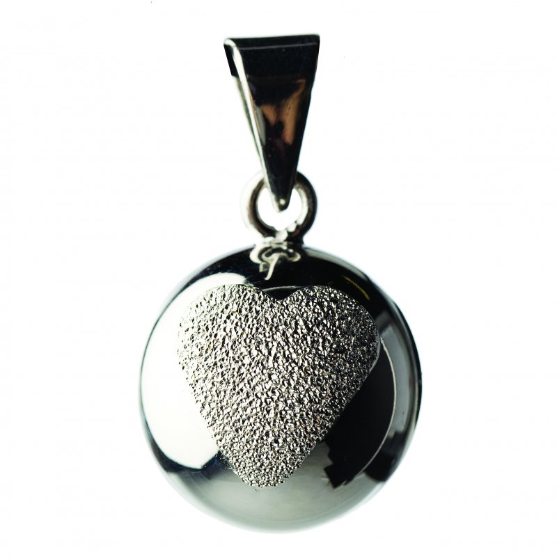 Produkt - Tehotenská rolnička SPARKLE Glitter heart