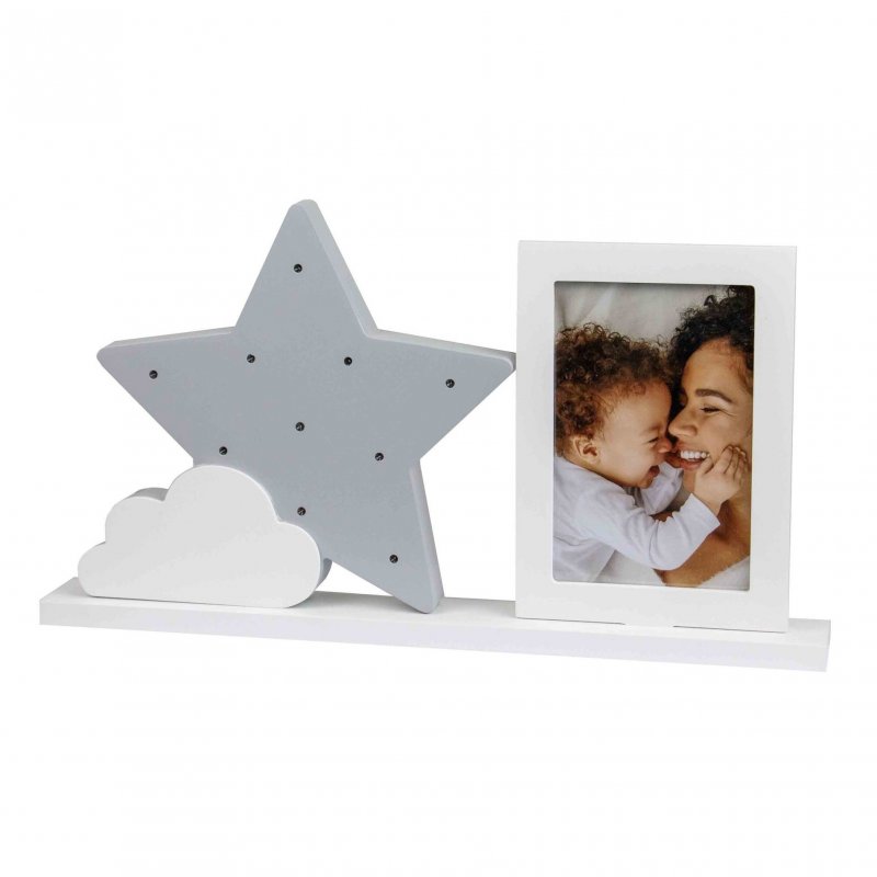 Produkt - Rámček na fotografiu s LED osvetlením Starlight Frame Grey