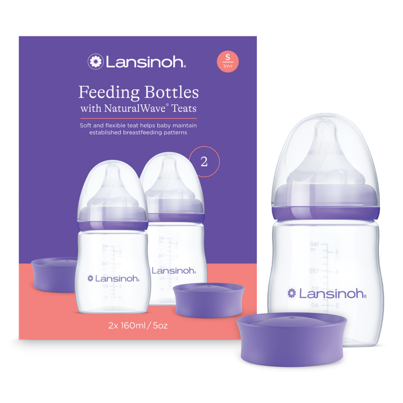 Produkt - Dojčenská fľaša 160ml DUOPACK s NaturalWave TM cumlíkom (S)