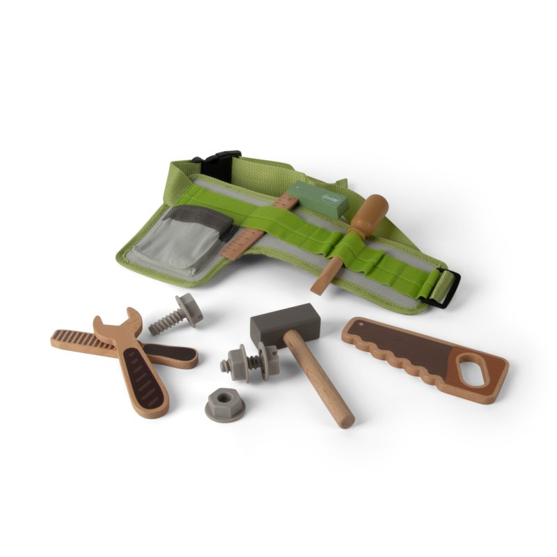 Produkt - Playful Wood drevený opasok s náradím 11ks 36m+