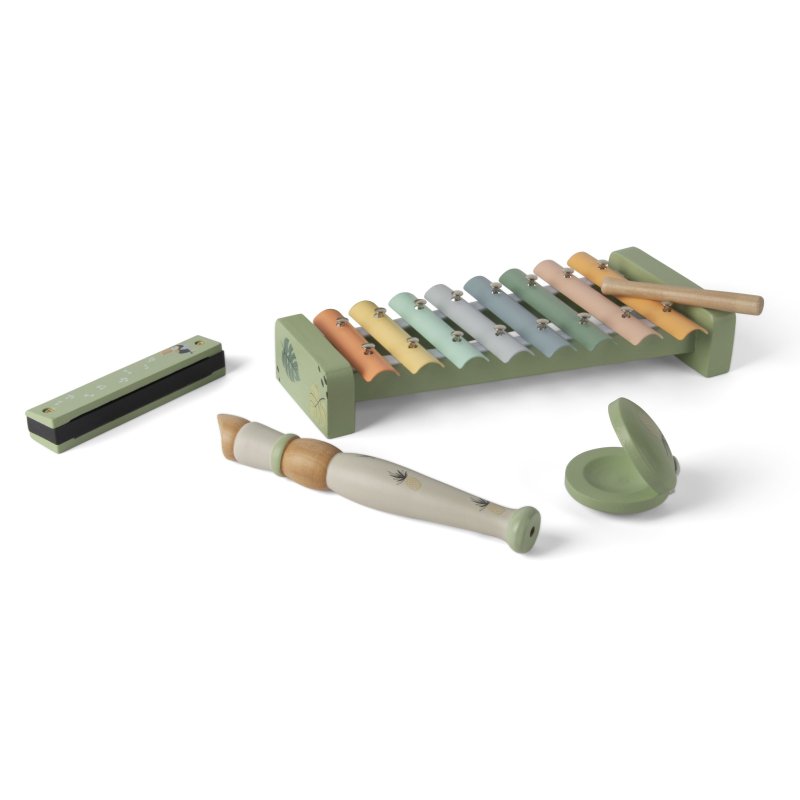 Produkt - Playful Wood drevená hudobná súprava 5ks 36m+