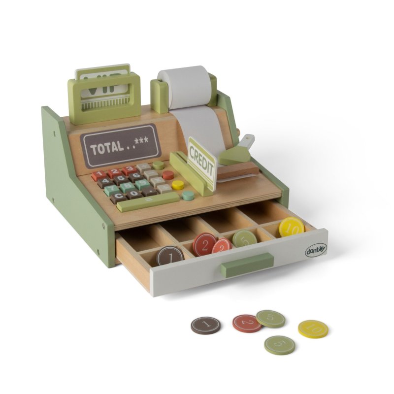 Produkt - Playful Wood drevená pokladňa 36m+