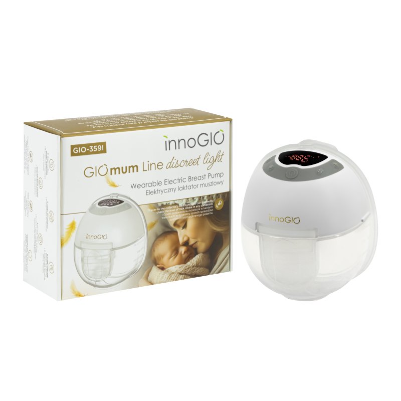 Produkt - Prenosná elektrická odsávačka materského mlieka GIOmum Line Discreet Light Single