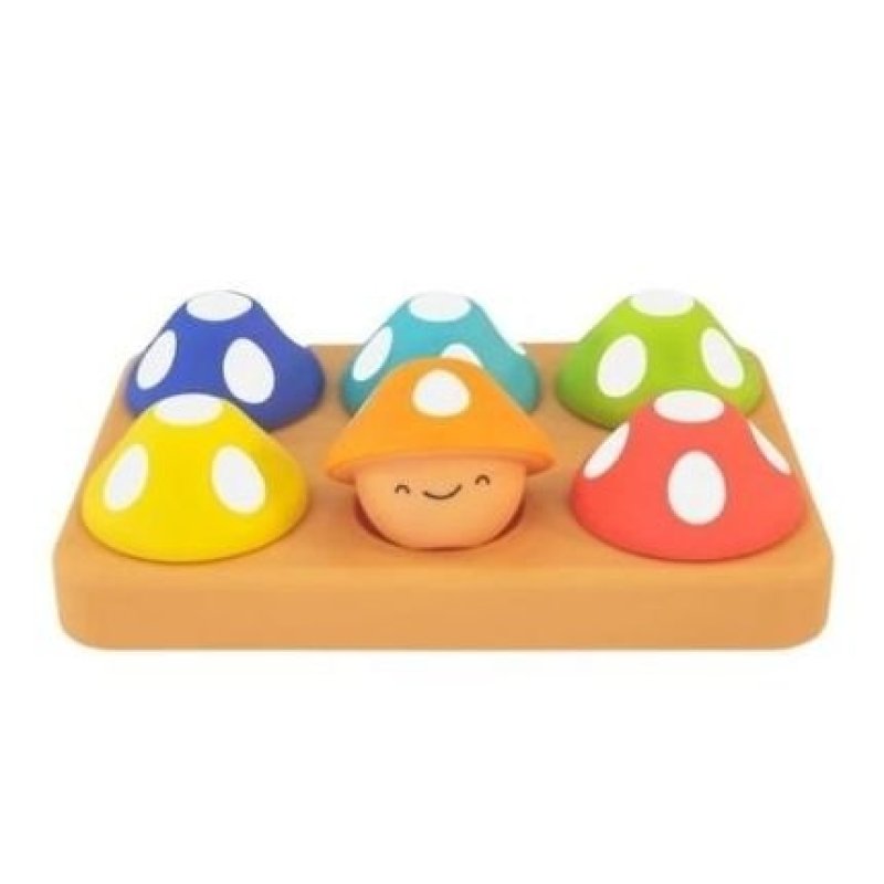 Produkt - Zábavné farebné hubky Matching Mushrooms