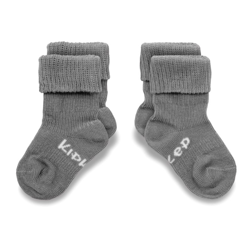 Produkt - Detské ponožky Stay-on-Socks 6-12m 2páry Pebble Grey