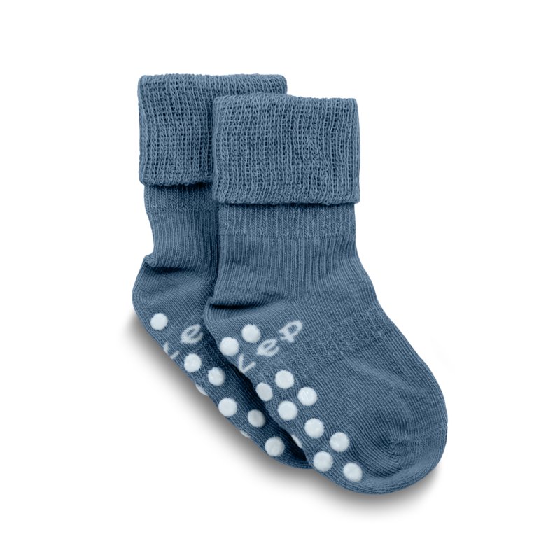 Produkt - Detské ponožky Stay-on-Socks ANTISLIP 12-18m 1pár Blue Heaven