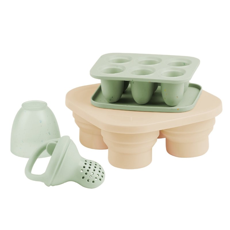 Produkt - Sada silikónových multi-dávkovačov na jedlo & Feeder