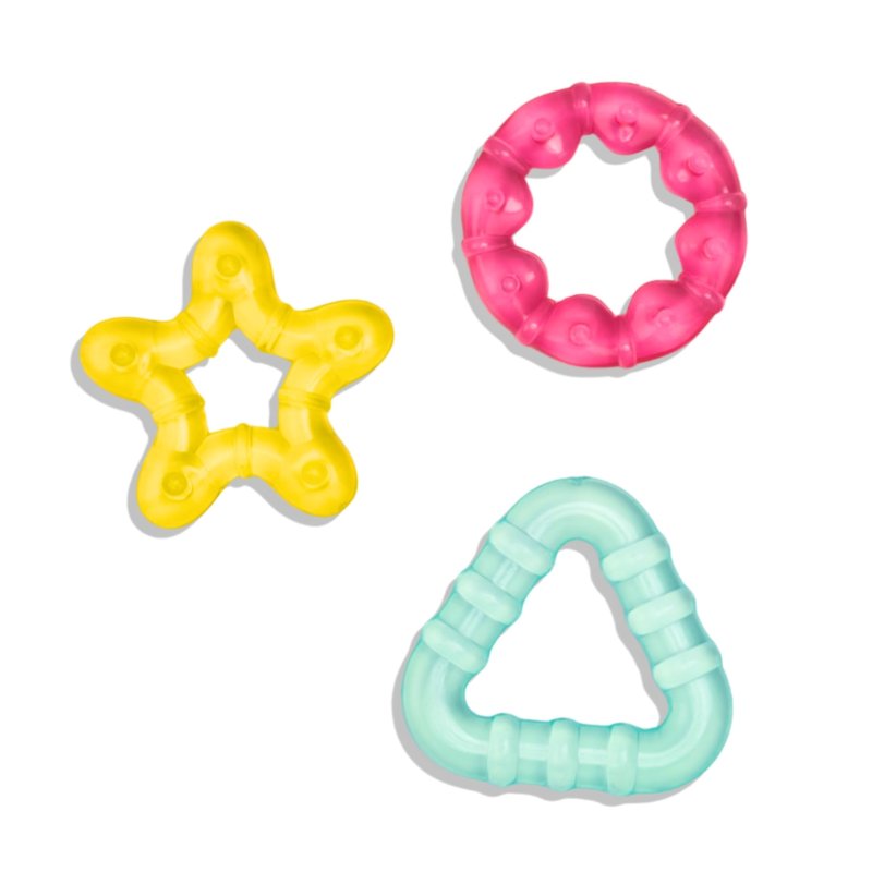 Produkt - Súprava chladiacich hryzátok Shapes 3ks