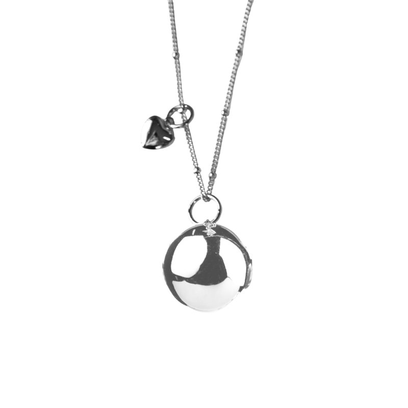 Produkt - Tehotenská rolnička HEARTBEAT Silver