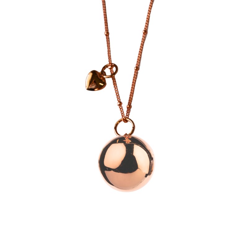 Produkt - Tehotenská rolnička HEARTBEAT Rose Gold