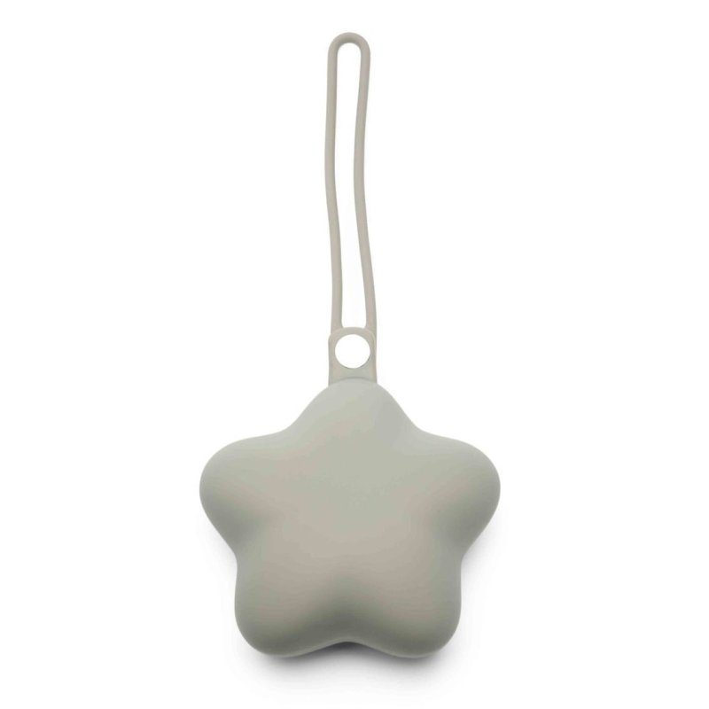 Produkt - Silikónové puzdro na cumlík Grey Star