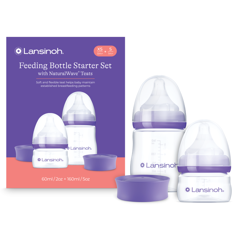 Produkt - Štartovací set fliaš 1x 60ml + 1x 160ml s NaturalWave TM cumlíkom (XS+S)