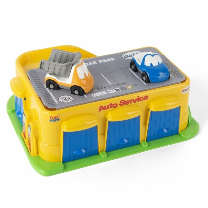Produkt - Fun Cars autoservis s 2 autíčkami 3ks 12m+