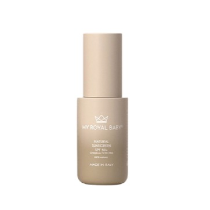 Produkt - Prírodný opaľovací krém SPF 50+ 50ml + kefka s puzdrom - AKCIA 1+1 ZADARMO